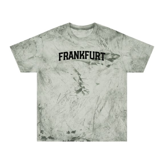 Frankfurt Germany Moving Away Shirt Gifts Color Blast Tshirt Tee Crew Neck