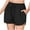 Black, variant on UAMVSH Casual Shorts for Women Summer Split Elastic Waist Comfy Shorts Drawstring Beach Vacation Shorts with Pockets