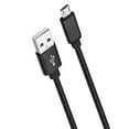 thumbnail image 1 of Micro USB Cable 15FT, ROFAY Android Charger Cable Data Sync and Fast Charging Nylon Braided Cord Compatible with TV Stick, PS4, Chromecast, Power Bank, Android Phone, Black, 1 of 1