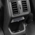 thumbnail image 4 of Car Carbon Fiber Rear Usb Charger Port Air Outlet Vent Trim Panel Protective Cover For -v Vezel 202, 4 of 5