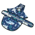 thumbnail image 6 of TiaGOC Dog Raincoat Hooded Slicker Poncho for Small to X-Large Dogs and Puppies - M, 6 of 7