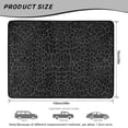 thumbnail image 7 of Qpednta Cheetah Print Cargo Liner 29"x39" Rear Trunk Mat Non-Slip, Cargo Carpet Protects Factory Carpet from Dirt & Scratches Universal for Sedan SUV Truck Easy To Clean, 7 of 7