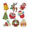 thumbnail image 1 of Pegatinas de pintura de diamantes DIY brillar calcomanías de mosaico de Navidad Electrónica, 1 of 5