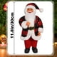 thumbnail image 1 of Ganfancp Navidad 12 Pulgadas Lindo Papá Noel Muñeca de Pie Postura Papá Noel Muñeca Decoración de La Ventana Ofertas Flash 1X Adorno de Papá Noel, 1 of 3