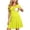 AA-Yellow, variant on QIUOMBBP Women Short Sleeve Nursing Dress A-Line Mini Maternity Dresses Summer Casual Breastfeeding Clothes Orange L