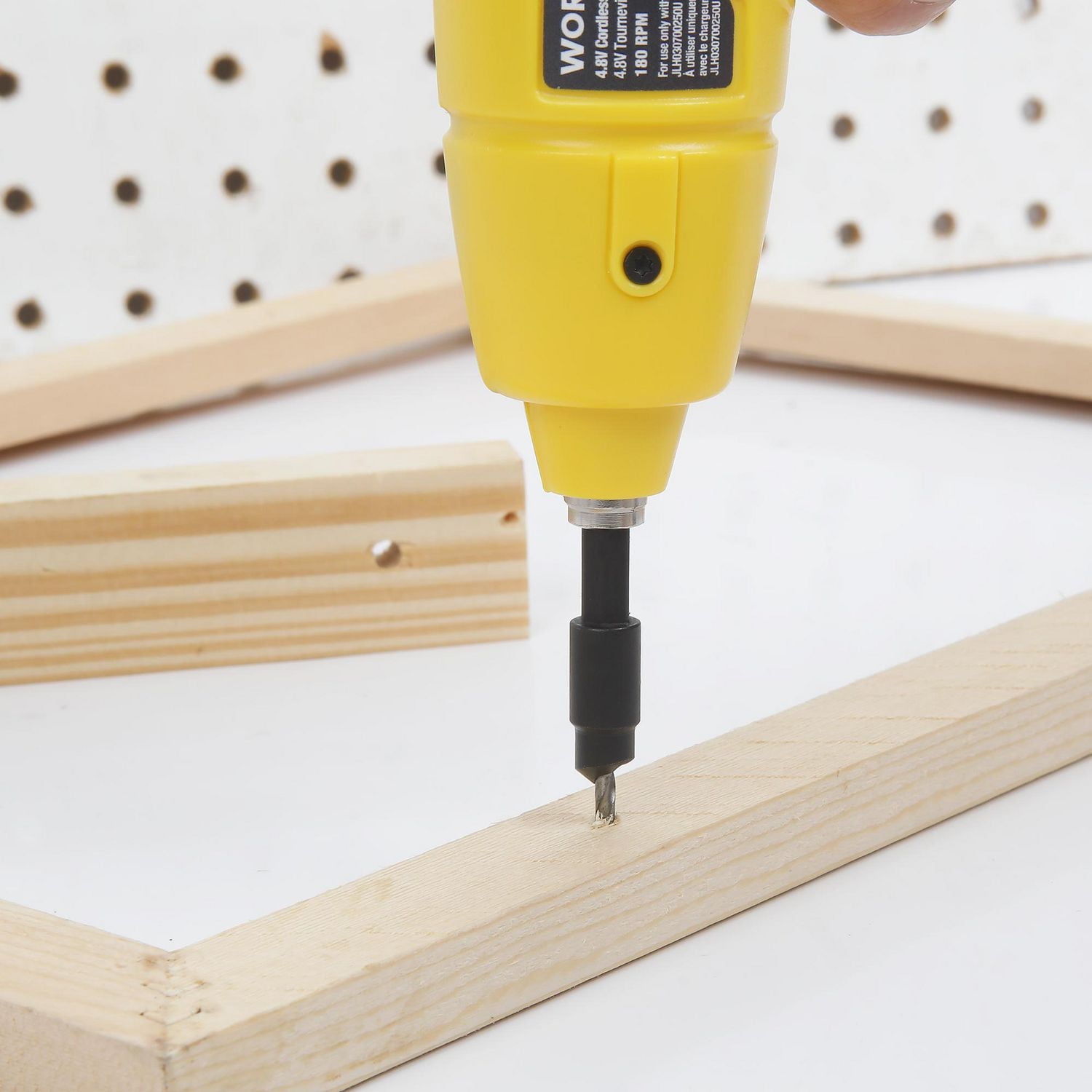 WorkPro Countersink Drill Bits - 5 Piece, Black oxide finish