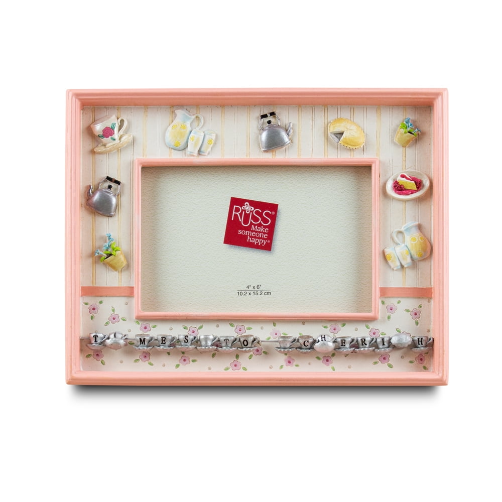 Russ Berrie 4" x 6" Times to Cherish Picture Frame