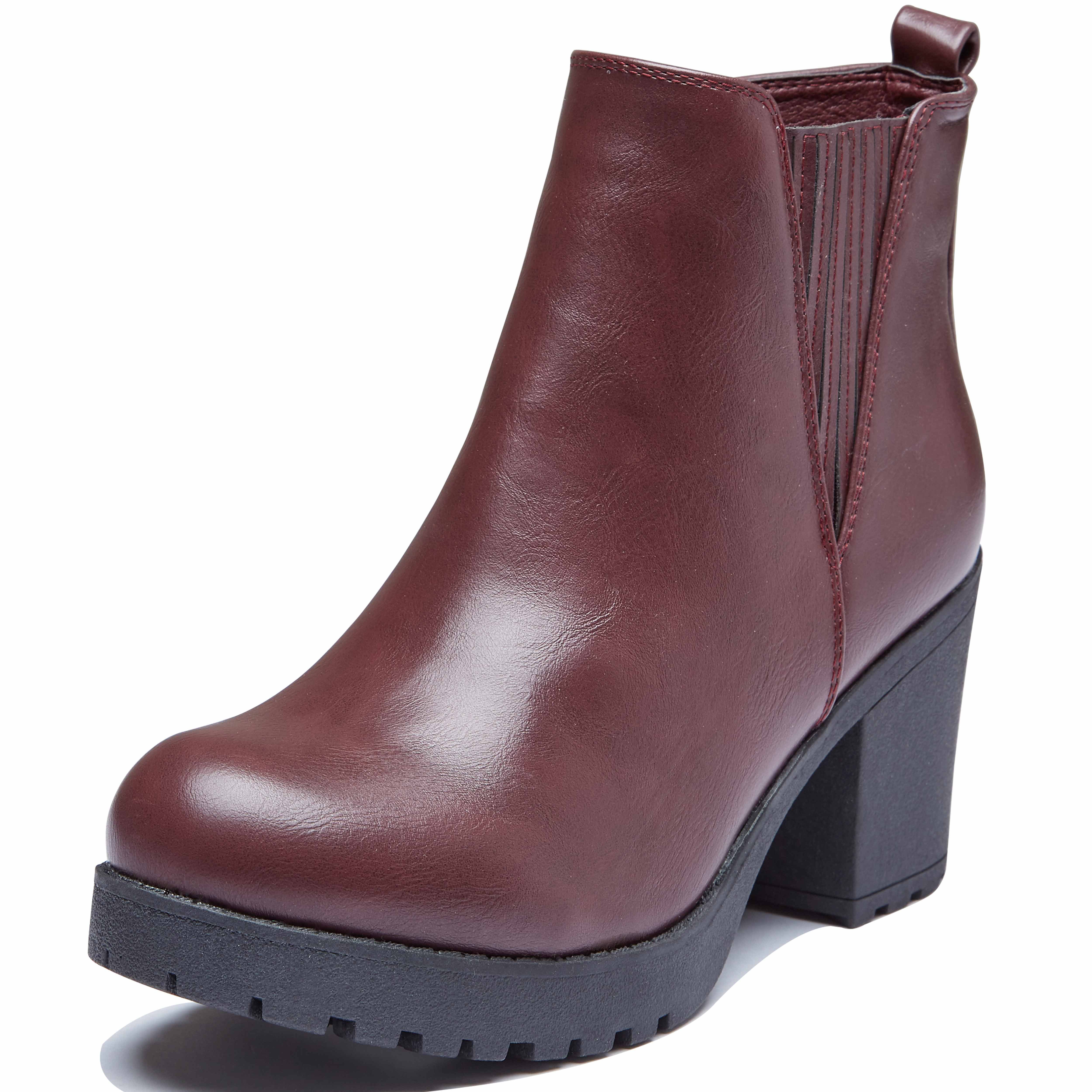 DailyShoes DailyShoes Women's Chelsea Bootie Clubby11 Elastic Gore