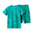 thumbnail image 2 of Hiijoy Big Boys Summer Outfits Casual Short Sleeve T-Shirt Shorts Set, Sizes 9-10Y, 2 of 4