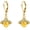bee 2, variant on 14K Gold Bee/Owl/Hummingbird/Orca/Cat/Butterfly/Cardinal Earrings for Women Earrings Leverback Earrings Jewelry Gifts