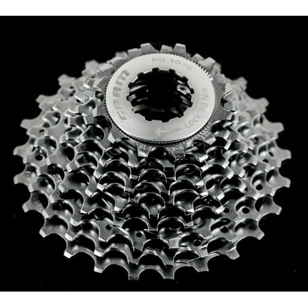 SRAM PG-1070 10 Speed Road Bike Cassette 12-25T Shimano Compatible (Sram Components Best To Worst)
