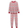 thumbnail image 1 of Navidad hombres papá impreso blusa Tops + Pantalones familia juego de pijamas conjunto Fridja nalpqowj26561, 1 of 7