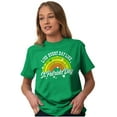 thumbnail image 4 of Live Every Day Like St Patricks Day Women's Graphic T Shirt Tees Brisco Brands S, 4 of 6