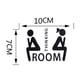 thumbnail image 2 of Thinking Room-pegatina para inodoro, letrero para puerta de Wc, pegatinas de pared removibles para inodoro, 2 of 5