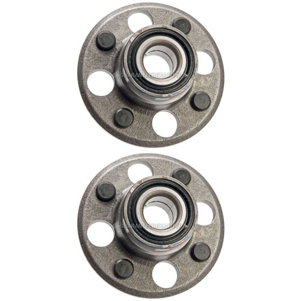Pair Rear Wheel Hub Bearing Assembly For Honda Civic CRX & Civic del