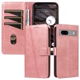 thumbnail image 1 of Phone Case for Google Pixel 7A 5G Magnetic PU Leather Card Slots Durable Wallet Cover, 1 of 5