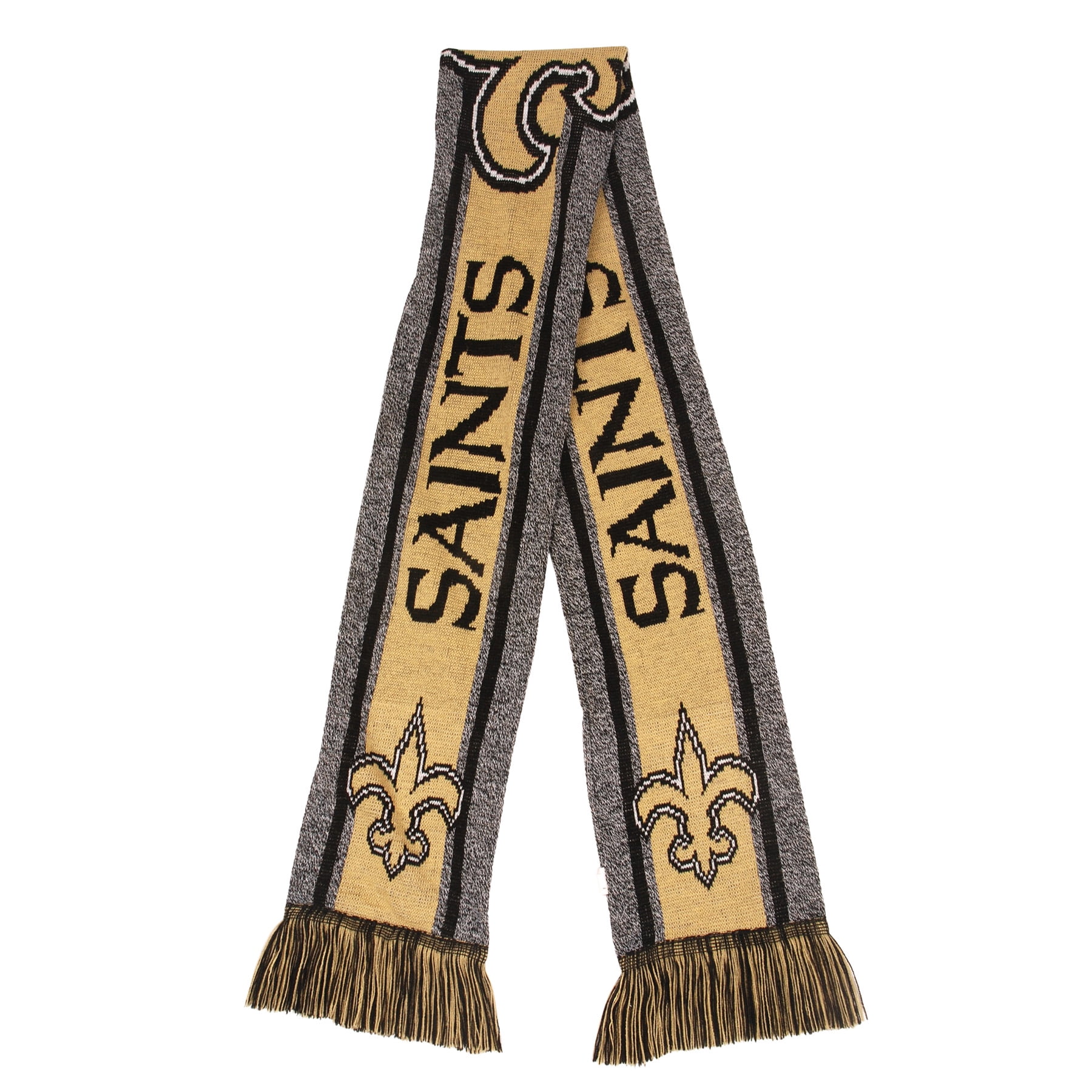 New Orleans Saints Gray Big Logo Scarf