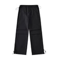 thumbnail image 2 of Kmdttou Women Wide Leg High Waist Loose Casual Light Girded Feet Wide Leg Cargo Pants, 2 of 5