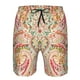 thumbnail image 3 of Fotbe Indian Paisley 1 Trajes de Baño Estampados para Hombre, Shorts de Verano de Secado Rápido, Ropa de Playa, Bañadores-Large, 3 of 6