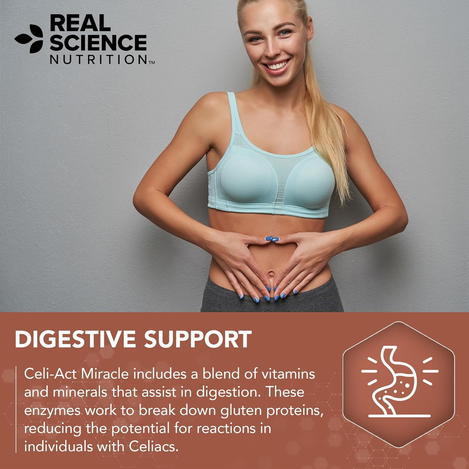 Celi-Act Miracle is a Natural Supplement to Support Stomach Discomfort and Digestive Health
