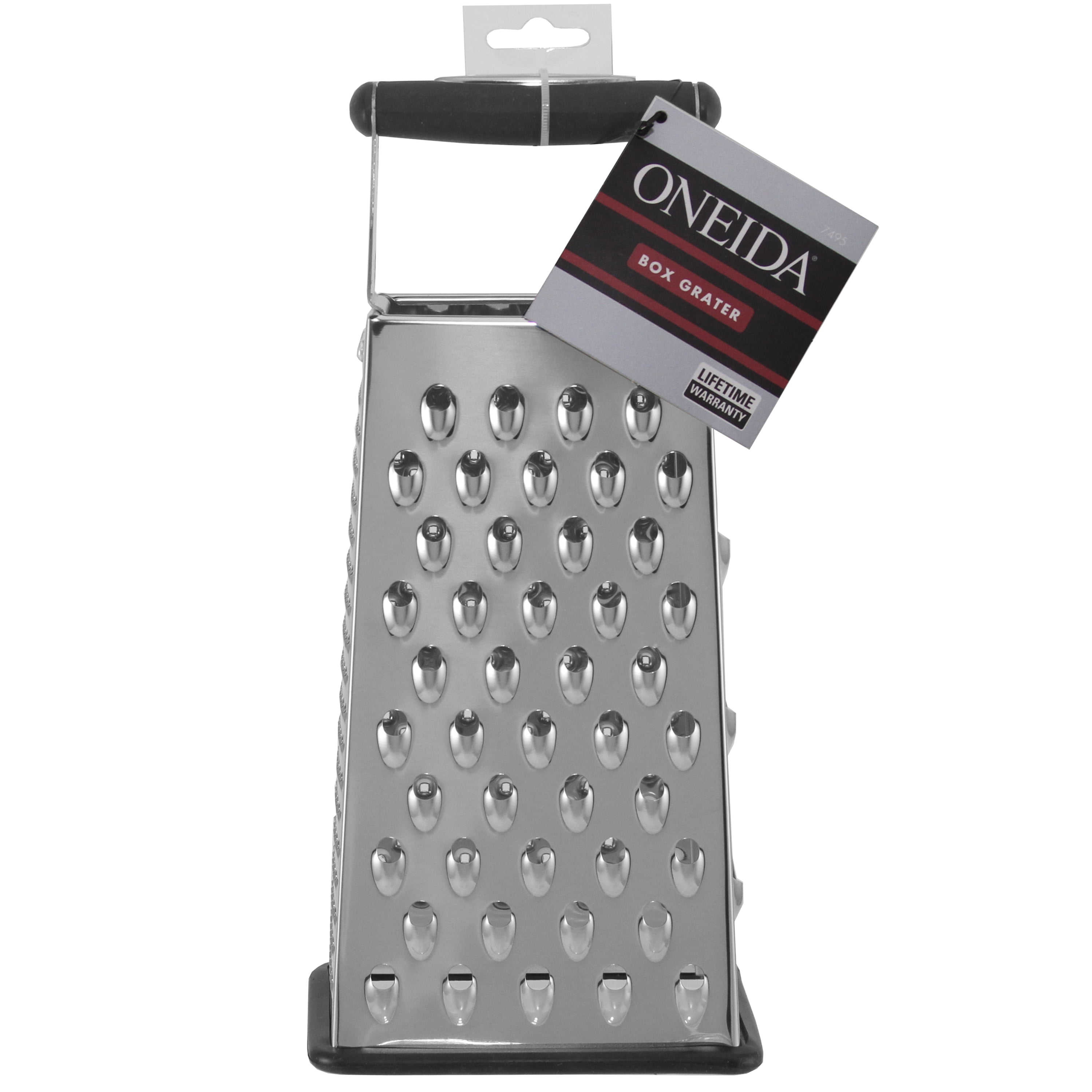 Oneida® 4-Sided Stainless Steel Box Grater