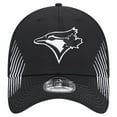 thumbnail image 2 of Men's New Era Black Toronto Blue Jays Active Dash Mark 39THIRTY Flex Hat, 2 of 6