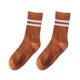 thumbnail image 1 of Ruifaya Calcetines deportivos de algodón con parte inferior de tubo medio, profesionales, antideslizantes de silicona para interiores, lote F6, 1 of 7