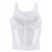 Exquisite Form 5107565 Fully® Slimming Wireless Back & Posture Support Longline Bra with Front Closure & Lace