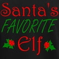 thumbnail image 3 of CafePress - Santas Favorite Elf Pajamas - Women's Short Sleeve Print T-Shirt and Pants Dark Cotton Pajama Set, 3 of 7