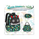 thumbnail image 3 of Mochila Niños 3piezas Con Lonchera Y Lapicera estampado Belug Negro y Verde, 3 of 4