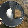 6Pcs Plastic Gold Pan Basin Nugget Mining Dredging Prospecting for Sand