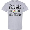 thumbnail image 3 of Inktastic I'm Not Only a Grandma I'm a Great Grandma with Flowers T-Shirt, 3 of 5