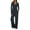 Navy, variant on BXINGOHAI Women's 2 Piece Outfits Lounge Sets Ruched Long Sleeve Tops High Waisted Wide Leg Pants Tracksuit Sets Black 2XL