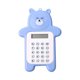 thumbnail image 1 of Teissuly Cute Bear Calculator, Basic Button Battery Powered, Handheld Calculator Schools And Children Can Choose, Yellow, Blue, Cyan And Brown Teissuly WER202312136750, 1 of 2