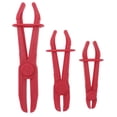 thumbnail image 1 of 3Pcs Car Tubing Shut-off Pliers for Automotive Hose Clamp Repair Tool Arc Design Professional Plastic, 1 of 8