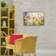 thumbnail image 3 of Stupell Industries Coastal Sunlit Meadow of Colorful Blooms Gold Floating Frame Canvas Art, 31 x 21, by Creative Studio, 3 of 8