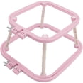 thumbnail image 1 of HUGFEGWE Embroidery Hoop Frame Stand for Needlework, 6-9in Double Layer Embroidery Frame Stitch Hoop Stand Adjustable Integrated Needlework Holder Tool for Desktop Easy to Install (Light U2537-4902, 1 of 9