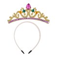 thumbnail image 1 of CIMAXIC Birthday Birthday Crown Headband Rhinestone Hairband Exquisite Girls Party Headdress,5.71"X4.53"X2.44", 1 of 4