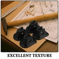 thumbnail image 3 of LOLIPPYY 4 Set Folding Table Legs Black Iron Easy Disassembly For Outdoor Camping Activities, 3 of 8