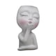 thumbnail image 1 of Escultura Maceta Resina Retrato Beso Volador Maceta Maceta Ojo Cerrado Maceta, 1 of 14