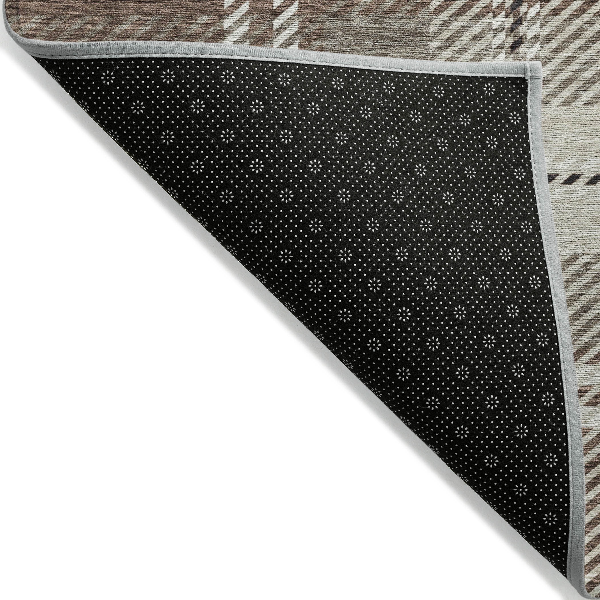 Addison Rugs Chantille Indoor/Outdoor Transitional Plaid Brown Washable Rectangle Rug, 10' x 14'