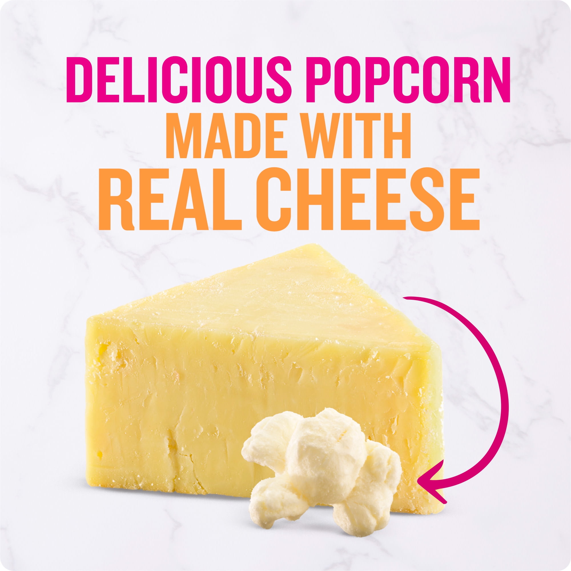 (6 pack) Angie's BOOMCHICKAPOP White Cheddar Popcorn, 4.5 oz.