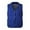 Blue, variant on Mens Summer Vintage Tooling Vest Sleeveless Vest Outside Wear Folded Vest Jacket,Tank Tops Men,XXL