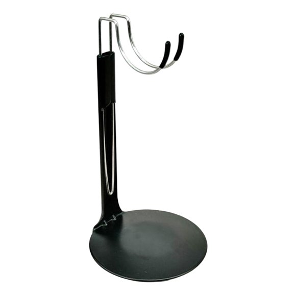 Soporte de exhibición para figuras de acción a escala 1/6, colección, accesorios, ajustable. Negro