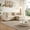 Light Coffee, variant on 111.4" U-Shaped Modular Sectional Sofa, 5-Seat Chenille Cloud Couch with 2 Ottomans & 5 Pillows, Comfy Deep Seat for Living Room, Green