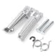 thumbnail image 1 of 2022 Front Footrest Foot Peg Pedal For Yamaha Yzf R25 R3 Mt25 Mt03 2014-2023 Motorcycle Left Right Bracket Yzfr25 Yzfr3 Motorcycle Knee & Shin Guards, 1 of 5