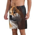 thumbnail image 2 of Fotbe Regal Shiba Inu Trajes de Baño Estampados para Hombre, Shorts de Verano de Secado Rápido, Ropa de Playa, Bañadores-Small, 2 of 6