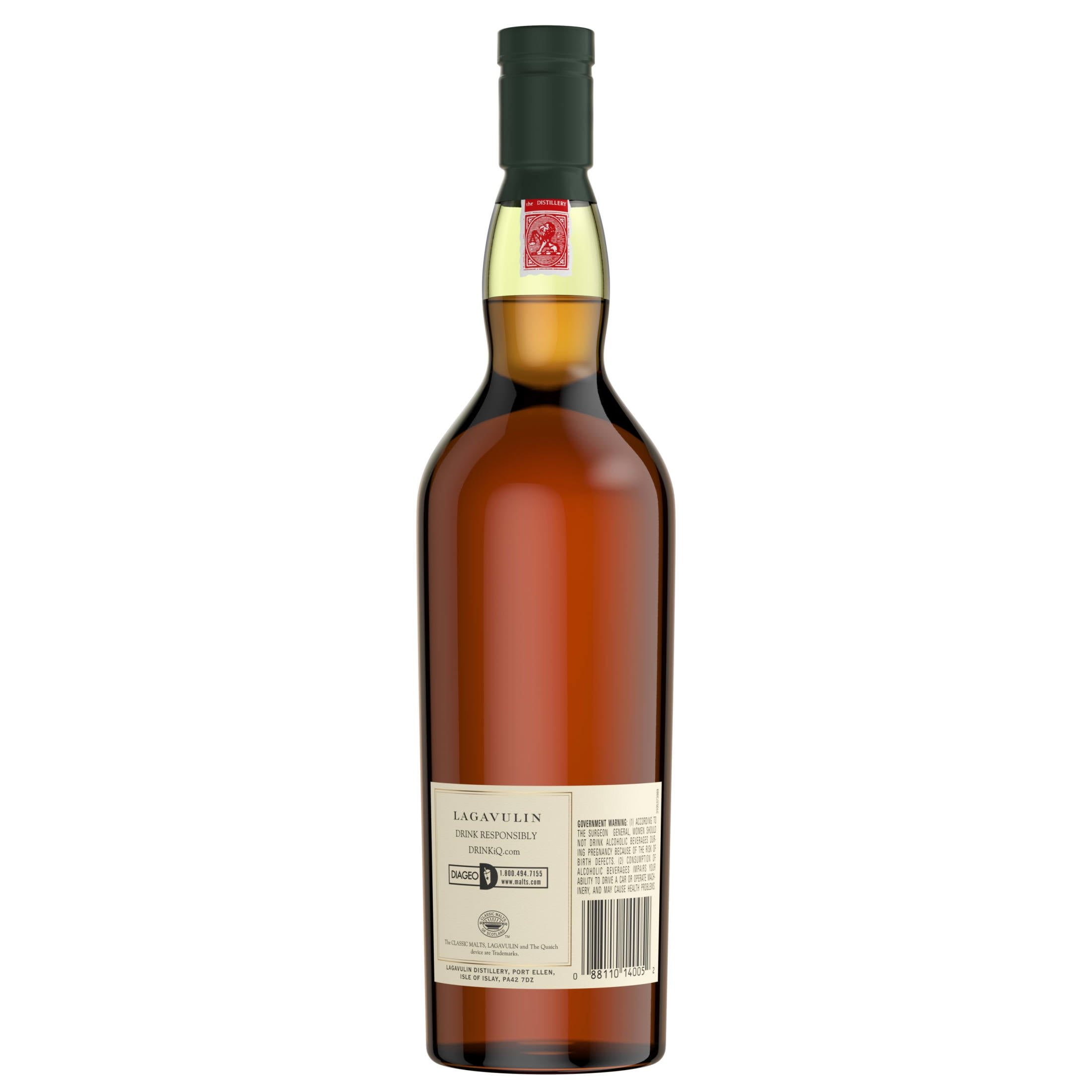 Lagavulin 16 Year Old Islay Single Malt Scotch Whisky, 750