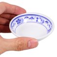 thumbnail image 2 of 6pcs Melamine Sauce Plates Reusable Sauce Container Small Dipping Dish for Restaurant Home (Blue and White), 2 of 8