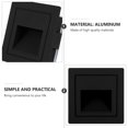 thumbnail image 3 of OULII 1Pack Wide Voltage Compatibility Outdoor Step Lamp Black Shell for Home Use, 3 of 8